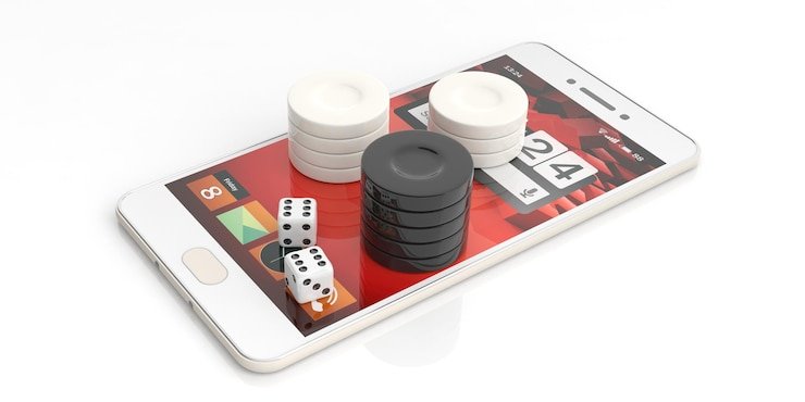 Layar prediksi angka dengan antarmuka pemilihan dalam Live Game Shows